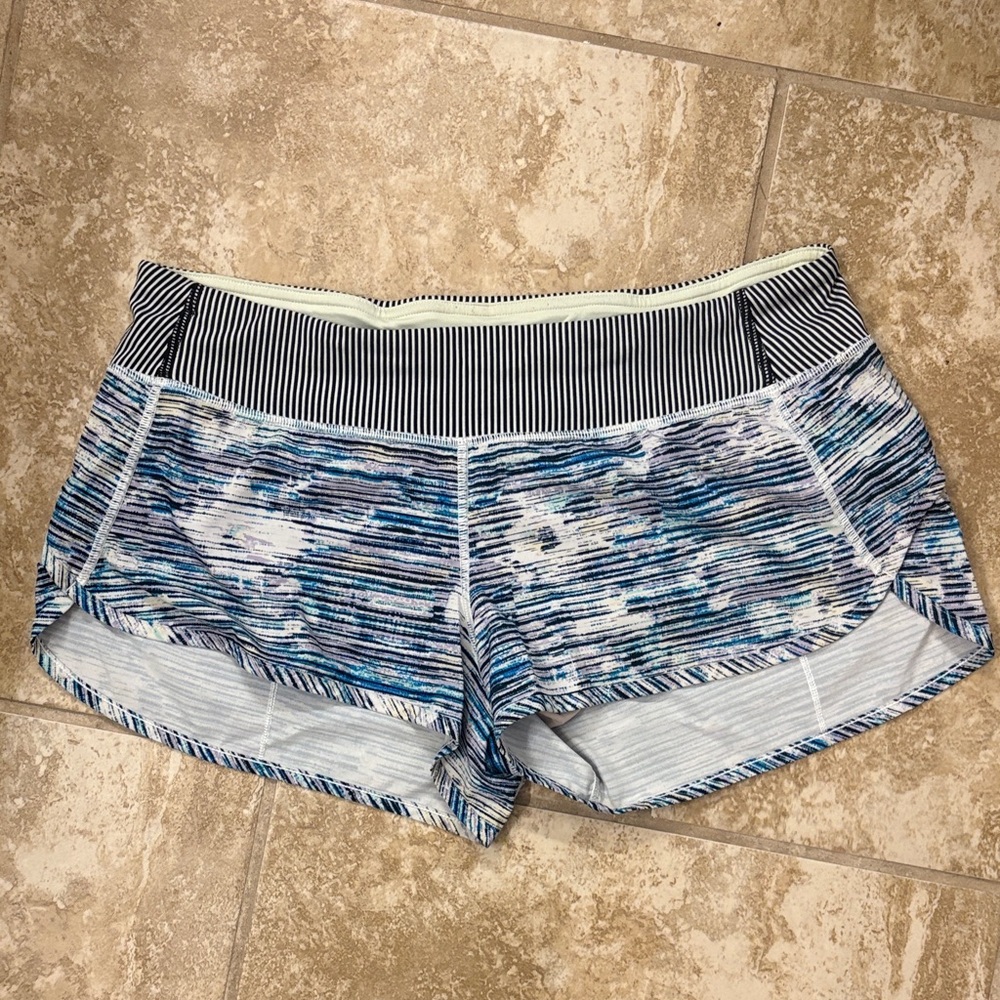 lululemon athletica Black Camouflage Athletic Shorts